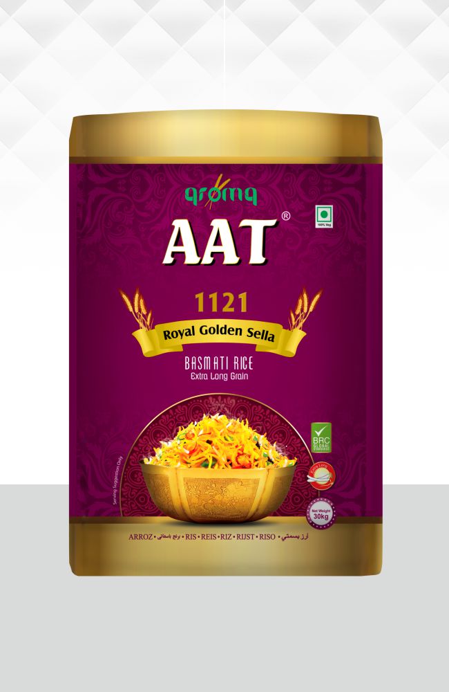 AAT 1121 Royal Golden Sella Basmati Rice