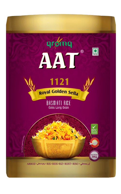 AAT 1121 Royal Golden Sella Basmati Rice